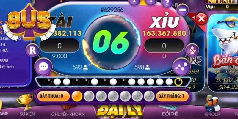 Cược Tài Xỉu với tỷ lệ trả thưởng rất cao Cược Tài Xỉu với tỷ lệ trả thưởng rất cao